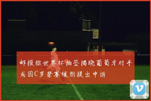 邮报称世界杯抽签揭晓葡萄牙对手或因C罗禁赛缓刑提出申诉